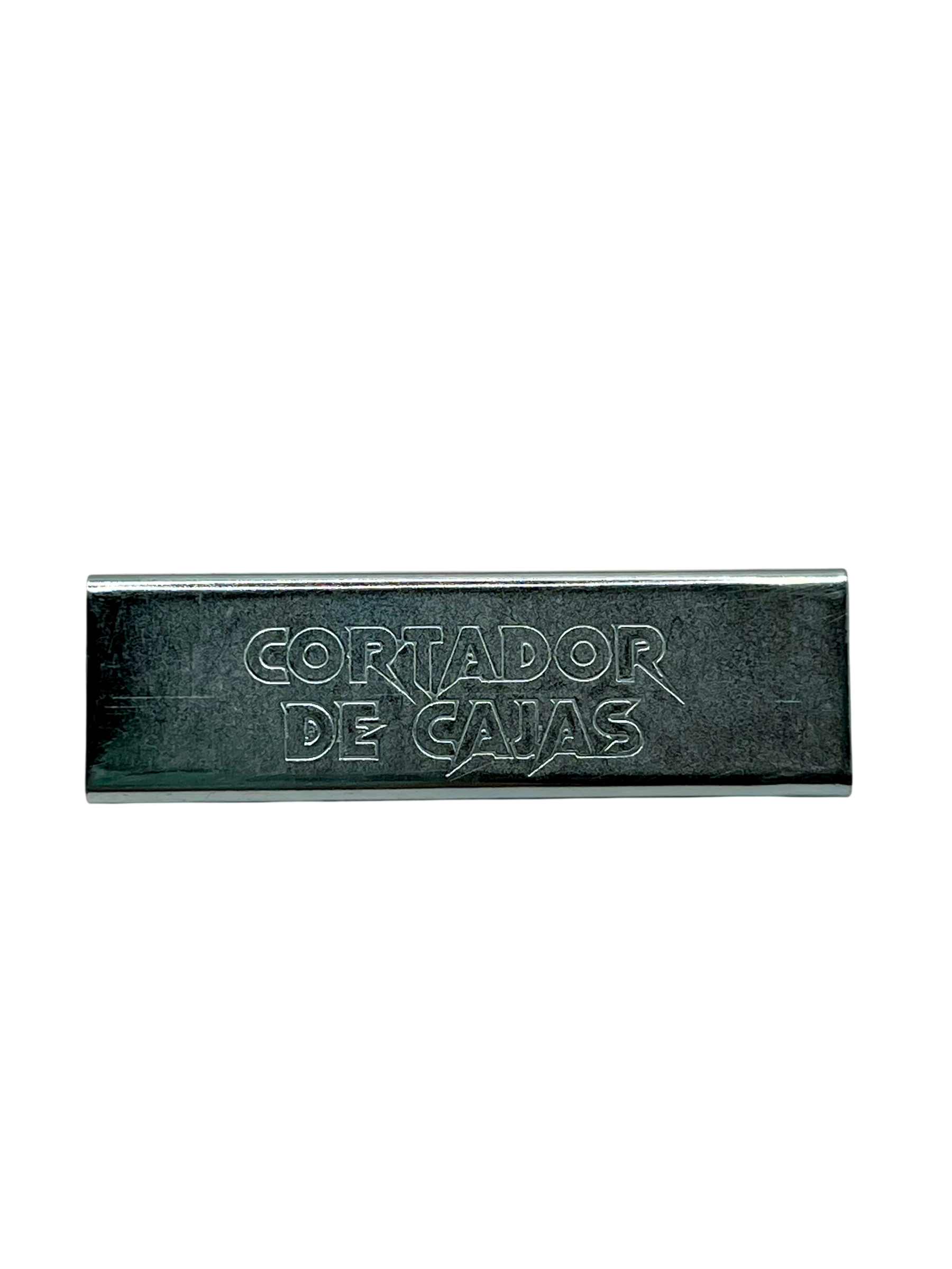 Pieza grabada Cortador de Cajas
