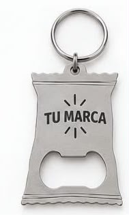Llavero abrelatas personalizable STARMATIC