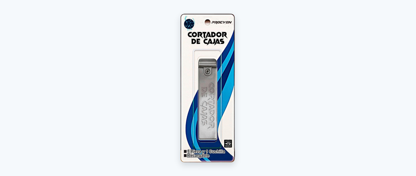 Empaque tipo blíster personalizado