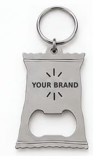 Llavero abrelatas personalizable STARMATIC